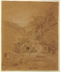 Vue paysagère entre Naples et Salerne