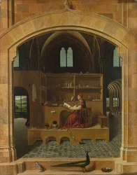 Saint Jérôme dans son étude