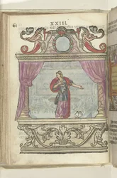 Scène avec la personnification de la Concorde, 1578