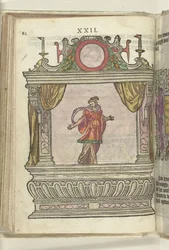 Scène avec la personnification de la Clémence, 1578