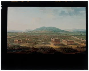 Vue de Paestum
