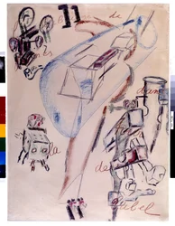 La bouillabaisse de formes dans la tour de Babel, février 1946
