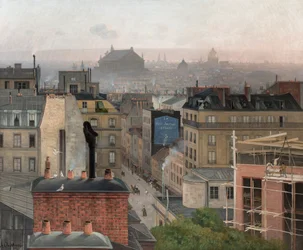 Paris vu de Montmartre, 1887