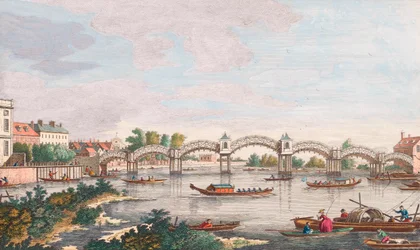 Nouveau pont sur la Tamise à Hampton Court