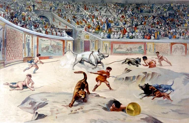 Jeux de cirque à Pompéi