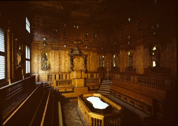 Vue du théâtre anatomique