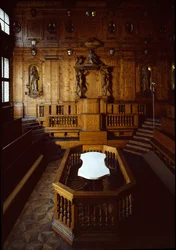 Vue du théâtre anatomique