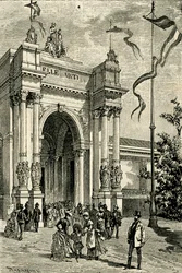 Pavillon des Beaux-Arts, Exposition émilienne, San Michele in Bosco, Bologne, Émilie-Romagne, Italie