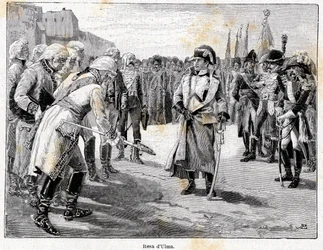 Napoléon Bonaparte, victorieux à la bataille d