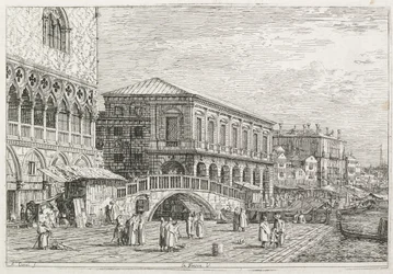 Vues : La prison, Venise, 1735-1746