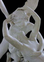 Psyché ranimée par le baiser de Cupidon