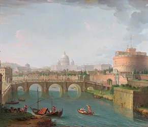 Vue du Tibre, c.1700-77