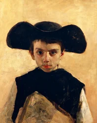 Prevetariello (petit prêtre), 66 x 53 cm