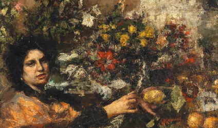 Le vendeur de fleurs