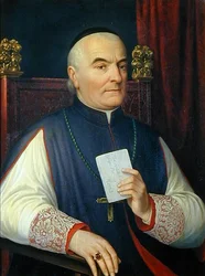 Portrait de Monseigneur Ferdinando Baldanzi, Archevêque de Sienne