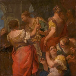 Achille et les filles de Lycomède
