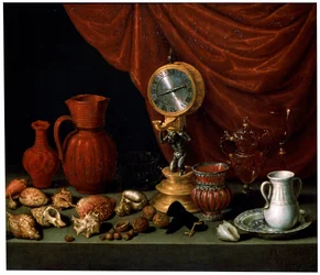 Nature morte avec une horloge, 1652