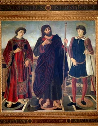 Retable de Saint Vincent, Saint Jacques et Saint Eustache