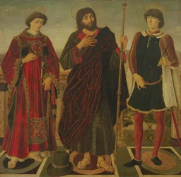 Saint Vincent, Jacques le Majeur et Eustache