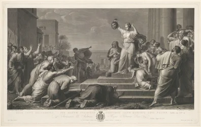 Judith montre la tête d
