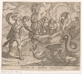 Apollon tue Python
