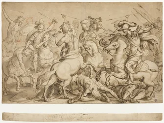 Bataille des Lapithes et des Centaures