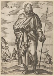 Saint Matthias (Christ, Marie et les apôtres)