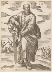 Saint Simon (Christ, Marie et les apôtres)