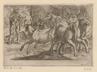 Hercule et les bœufs de Géryon (Les douze travaux d