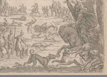 Chasse aux taureaux sauvages