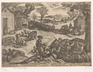 Mars : activités paysannes (bélier)