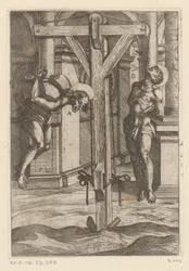 Crucifixion (Tortures subies par les martyrs chrétiens, Varia tormentorum et supplicioru crudelium)