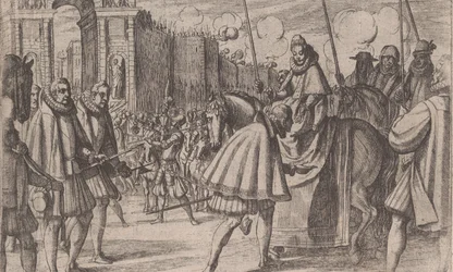 Entrée triomphale de Marguerite d