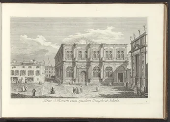 Vue de Campo San Rocco à Venise