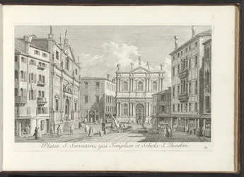 Vue sur Campo San Salvador à Venise