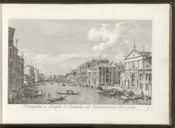 Vue du Grand Canal et de l