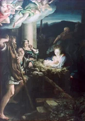 Scène de la Nativité, 1522-1530