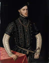 Espagnol :  Retrato de Felipe II Portrait de Philippe II