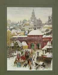 Illustration pour La Chasse grand-ducale, tsariste et impériale en Russie par N. Kutepov, 1896