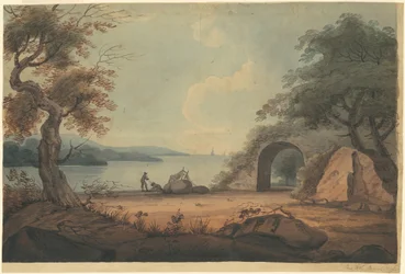 Réparation des filets sur le fleuve Hudson, New York