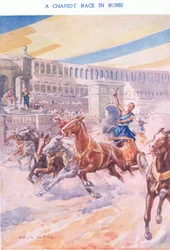Une course de chars à Rome
