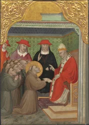 Saint François devant le Pape