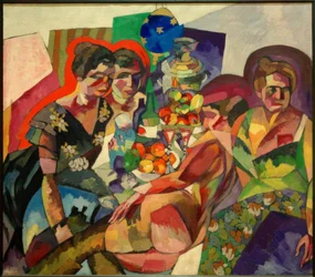 Femmes avec des fruits