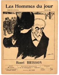 Couverture de Les Hommes du jour, Satirique en N & B