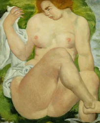 Baigneuse au bord de la rivière, c.1935