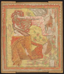 Deux jeunes filles dans un verger (projet pour une tapisserie), vers 1895-1900