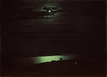 Nuit au clair de lune sur le Dniepr, 1880