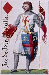 Représentation de Jean de Joinville (1225-1317) (détail)