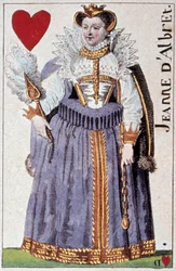 Représentation de la reine Jeanne d