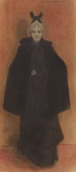 Élégante debout